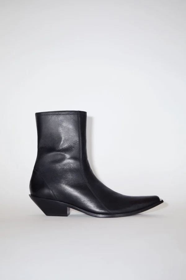 Ankle Boots Aus Leder>Acne Studios Cheap