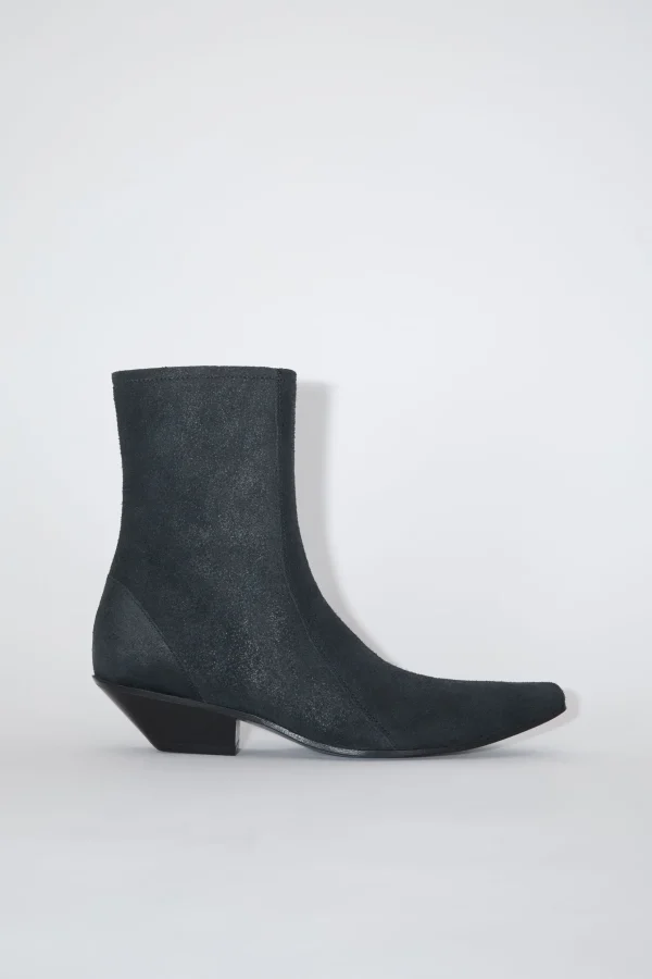 Ankle Boots Aus Leder>Acne Studios Fashion