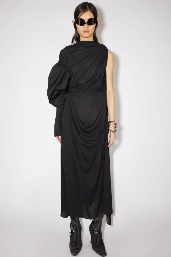 Asymmetric Knotted Scarf Dress>Acne Studios Flash Sale