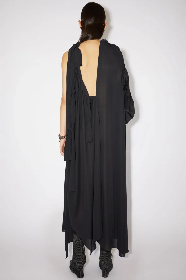 Asymmetric Knotted Scarf Dress>Acne Studios Flash Sale