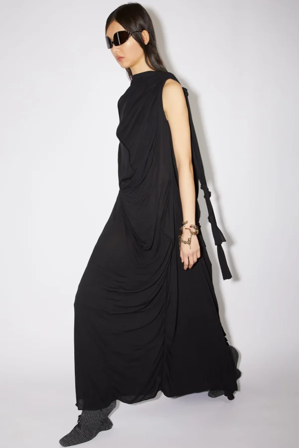 Asymmetric Knotted Scarf Dress>Acne Studios Flash Sale