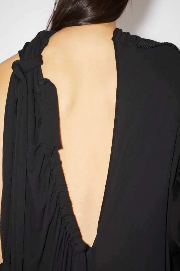 Asymmetric Knotted Scarf Dress>Acne Studios Flash Sale