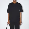 Baumwoll-T-Shirt Mit Tasche>Acne Studios Sale