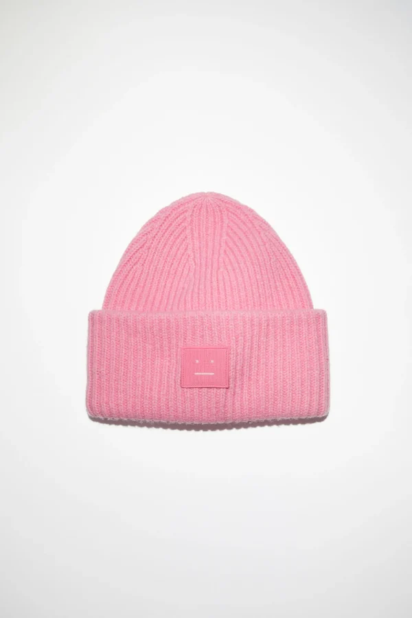 Beanie Mit Grosem Face-Logo>Acne Studios Outlet