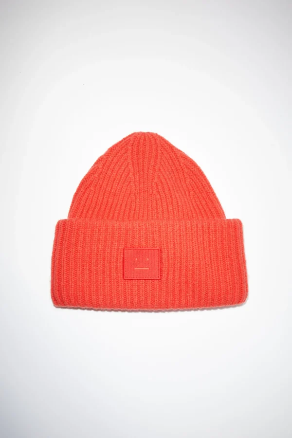 Beanie Mit Grosem Face-Logo>Acne Studios Online