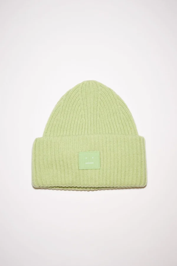 Beanie Mit Grosem Face-Logo>Acne Studios Fashion