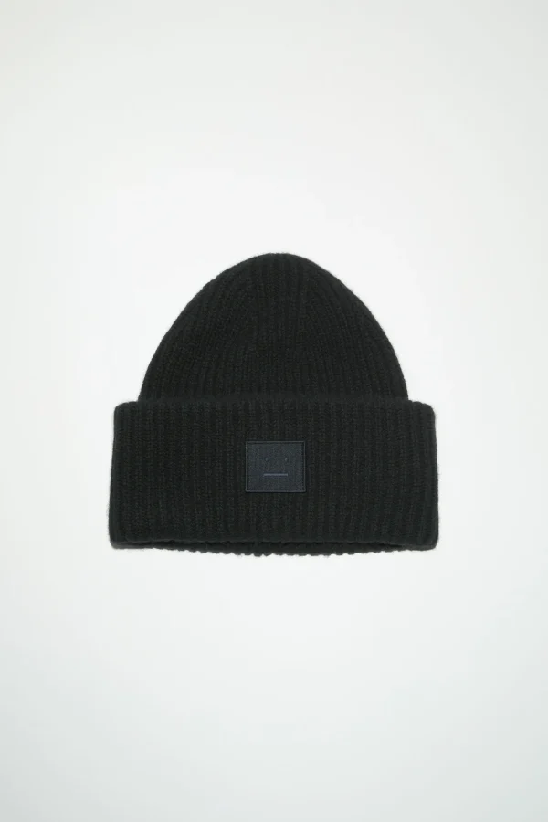 Beanie Mit Grosem Face-Logo>Acne Studios Store