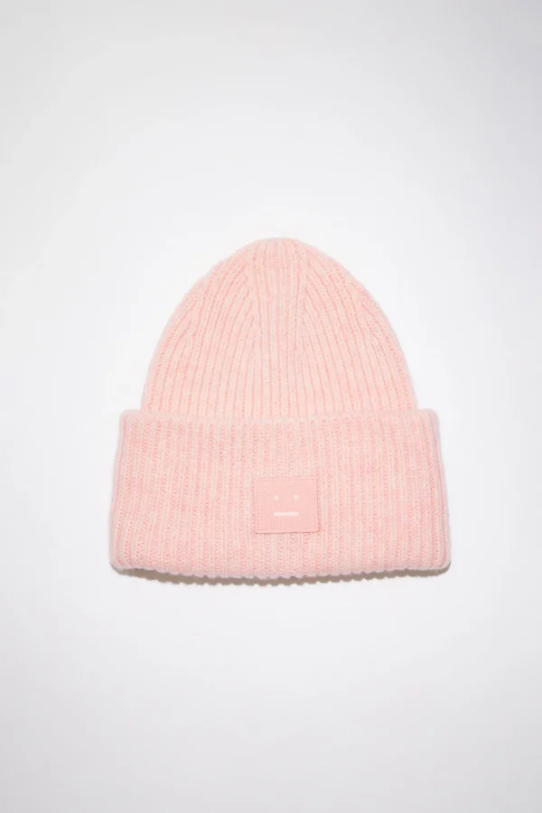 Beanie Mit Grosem Face-Logo>Acne Studios Fashion