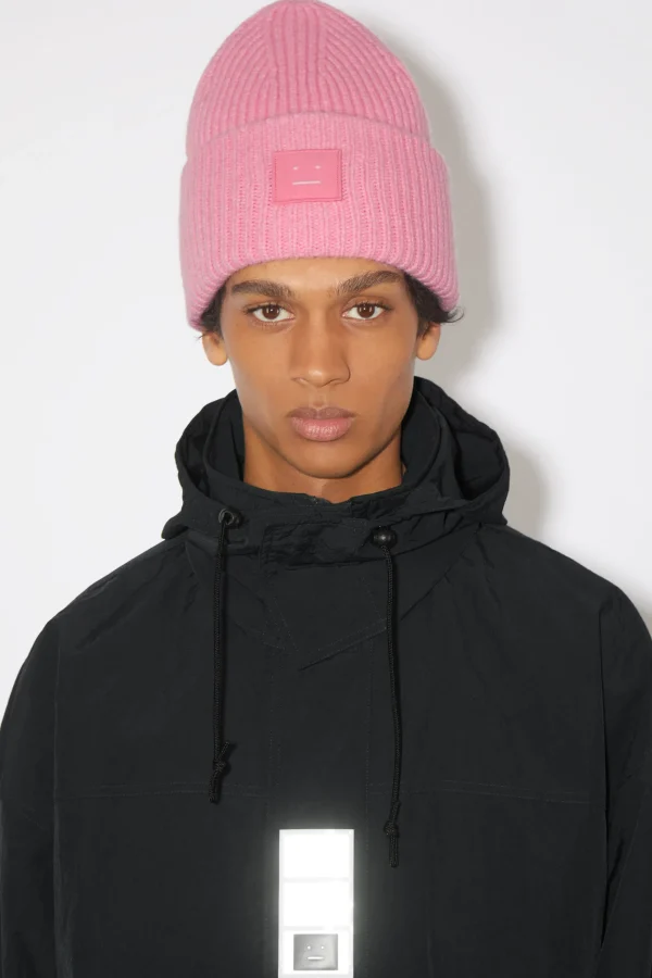 Beanie Mit Grosem Face-Logo>Acne Studios Outlet