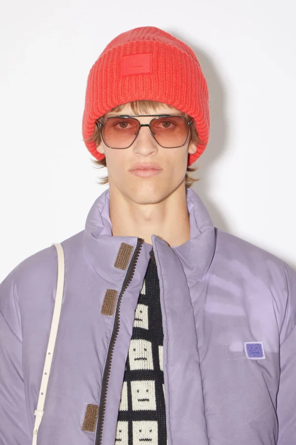 Beanie Mit Grosem Face-Logo>Acne Studios Online