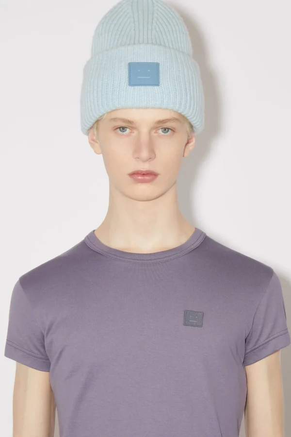 Beanie Mit Grosem Face-Logo>Acne Studios Shop