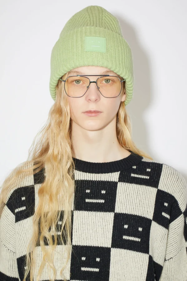 Beanie Mit Grosem Face-Logo>Acne Studios Flash Sale