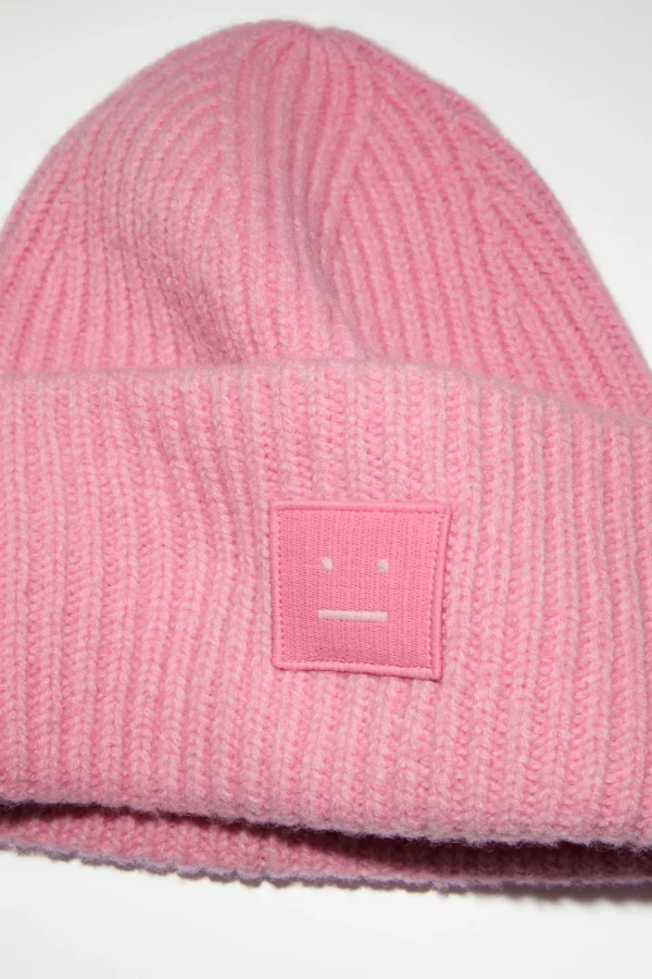 Beanie Mit Grosem Face-Logo>Acne Studios Outlet