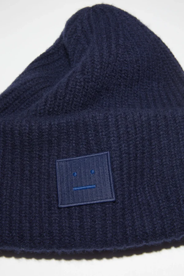 Beanie Mit Grosem Face-Logo>Acne Studios Sale