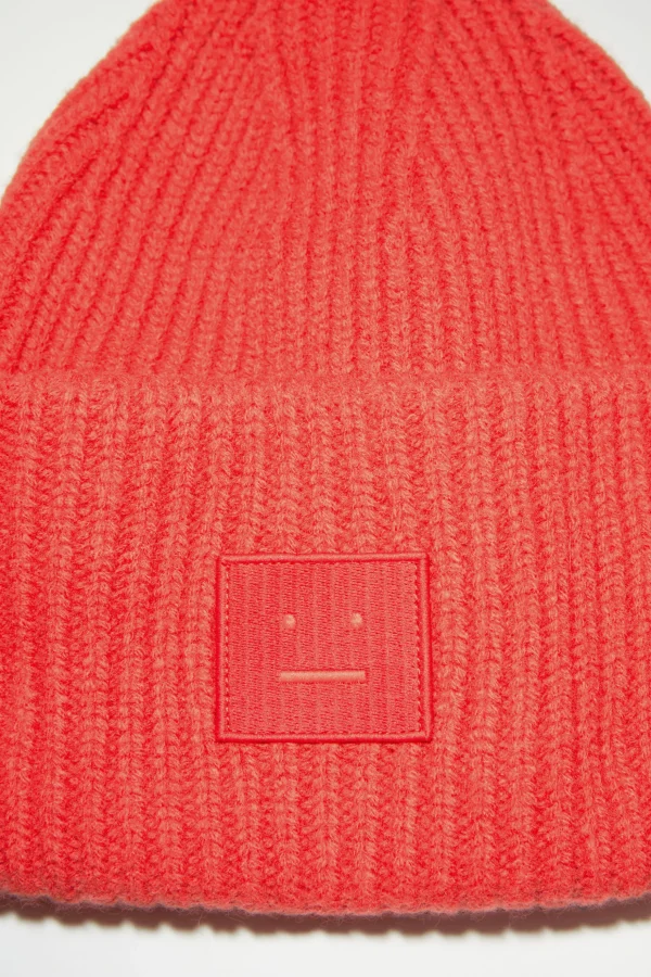 Beanie Mit Grosem Face-Logo>Acne Studios Online