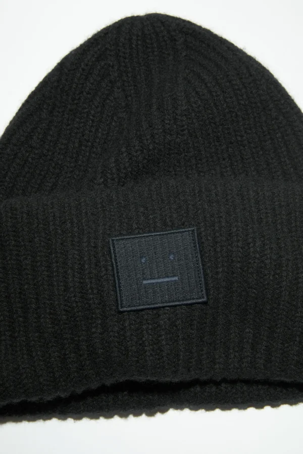 Beanie Mit Grosem Face-Logo>Acne Studios Store