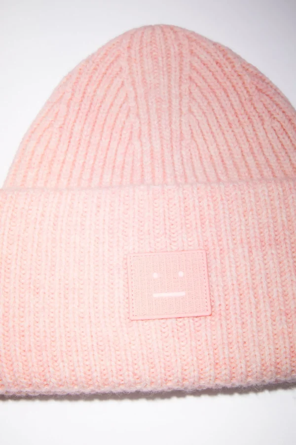 Beanie Mit Grosem Face-Logo>Acne Studios Fashion