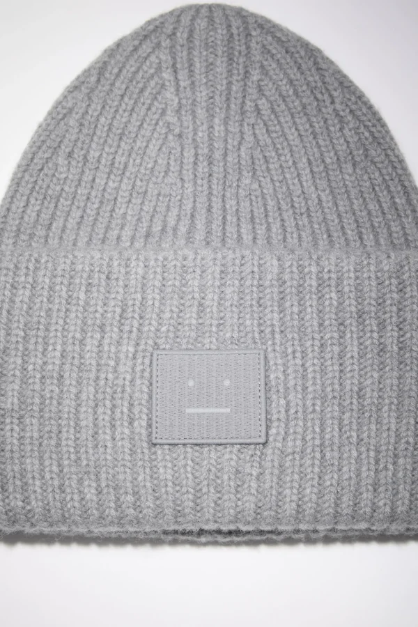 Beanie Mit Grosem Face-Logo>Acne Studios Sale