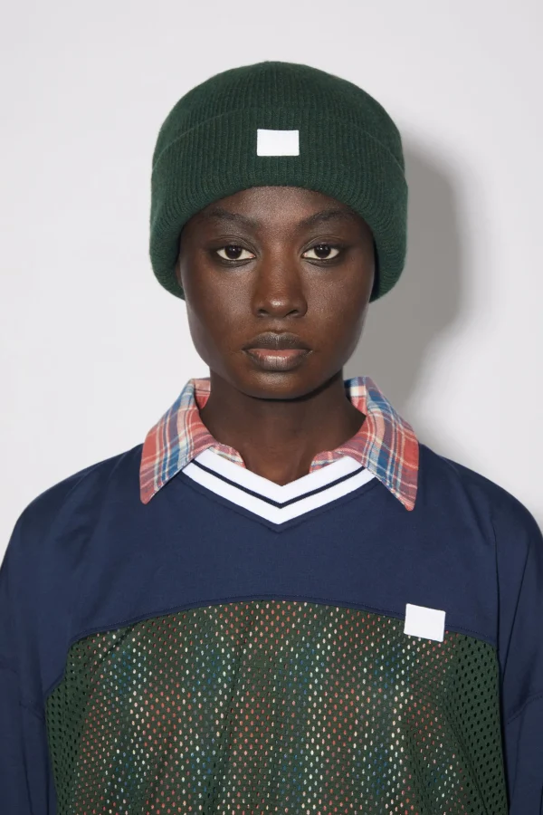 Beanie Mit Kleinem Face-Logo>Acne Studios Cheap