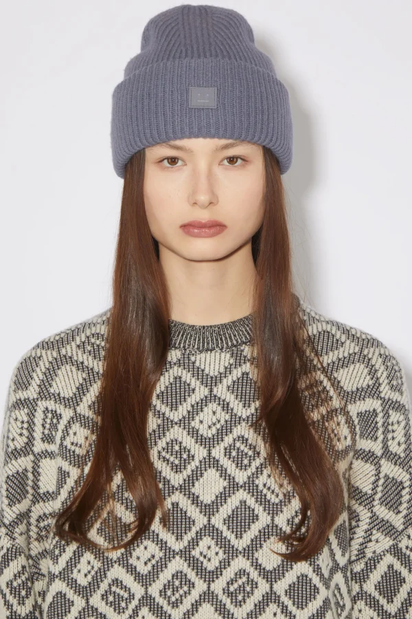 Beanie Mit Kleinem Face-Logo>Acne Studios Best Sale