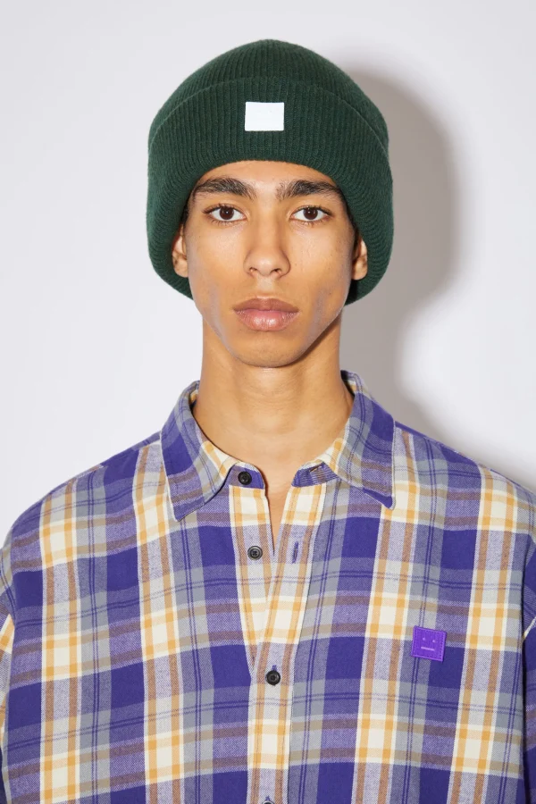 Beanie Mit Kleinem Face-Logo>Acne Studios Hot