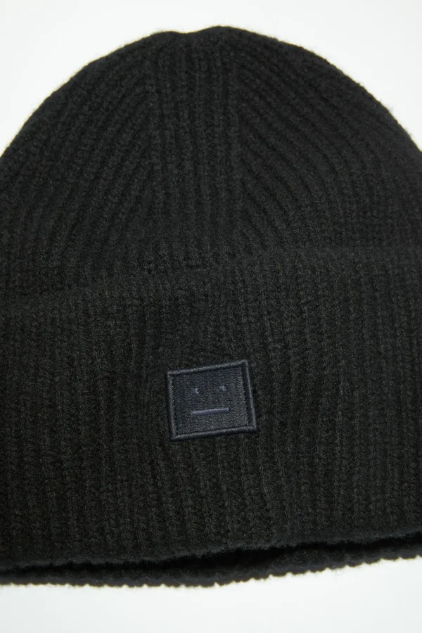 Beanie Mit Kleinem Face-Logo>Acne Studios Fashion