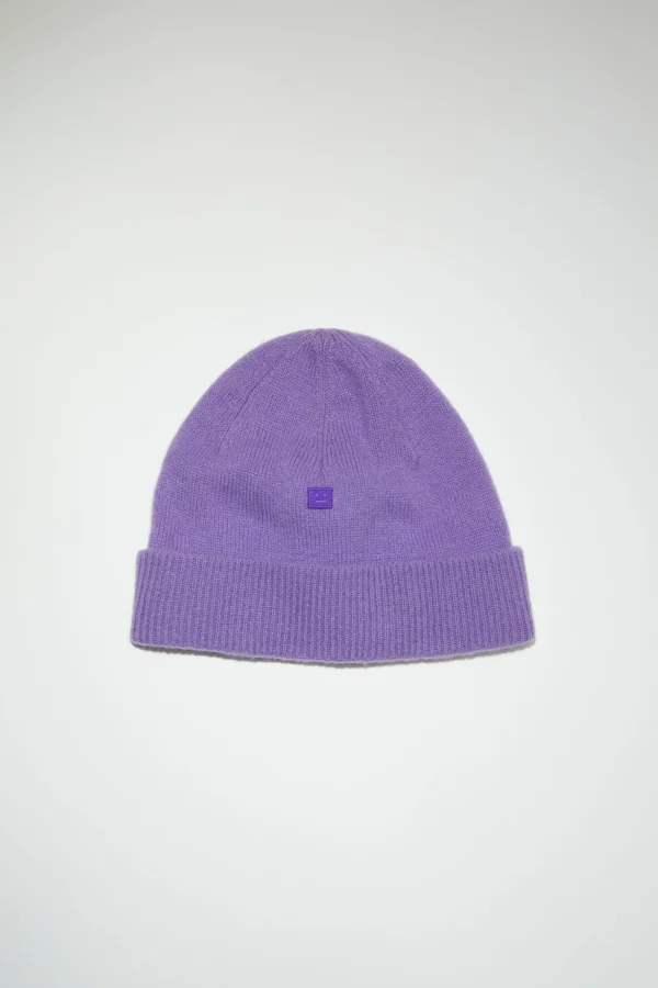 Beanie Mit Micro-Face-Aufnaher>Acne Studios Best Sale