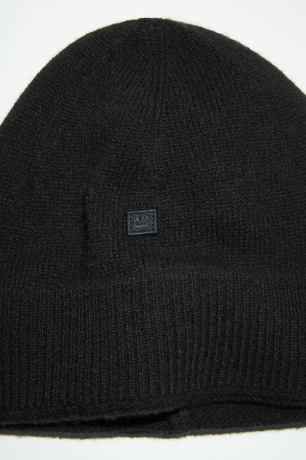 Beanie Mit Micro-Face-Aufnaher>Acne Studios Fashion