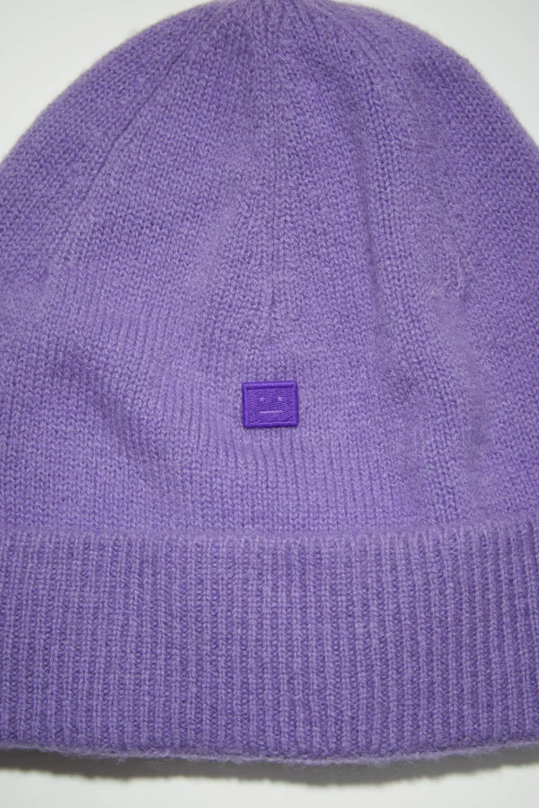 Beanie Mit Micro-Face-Aufnaher>Acne Studios Best Sale