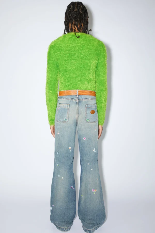 Bedruckte Denim-Hose>Acne Studios Sale