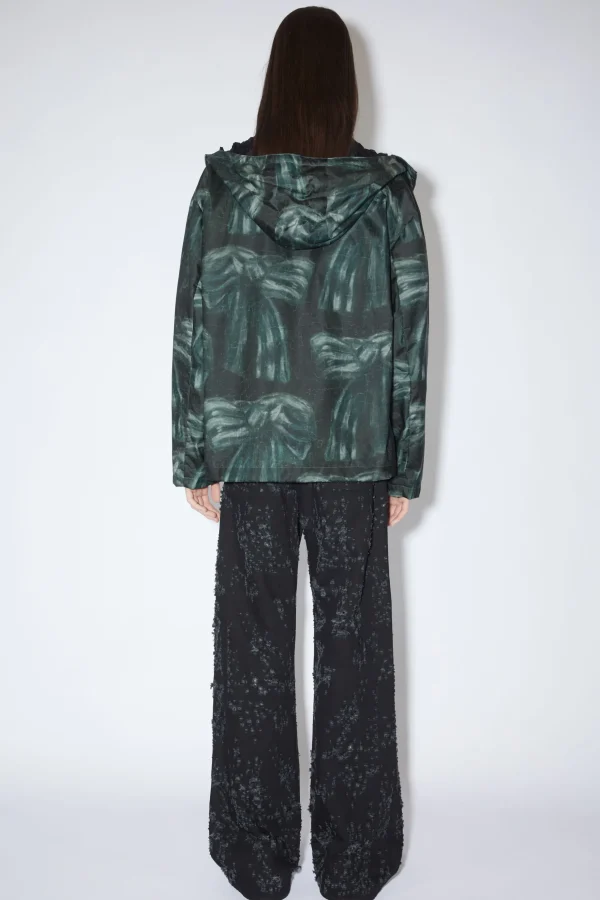 Bedruckte Jacke Mit Kapuze>Acne Studios Online