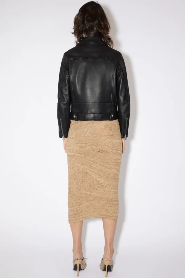 Bikerjacke Aus Leder>Acne Studios New