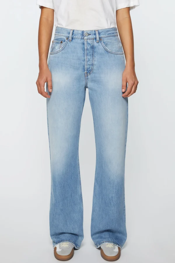 Boot-Cut-Jeans In Lockerer Passform>Acne Studios Discount