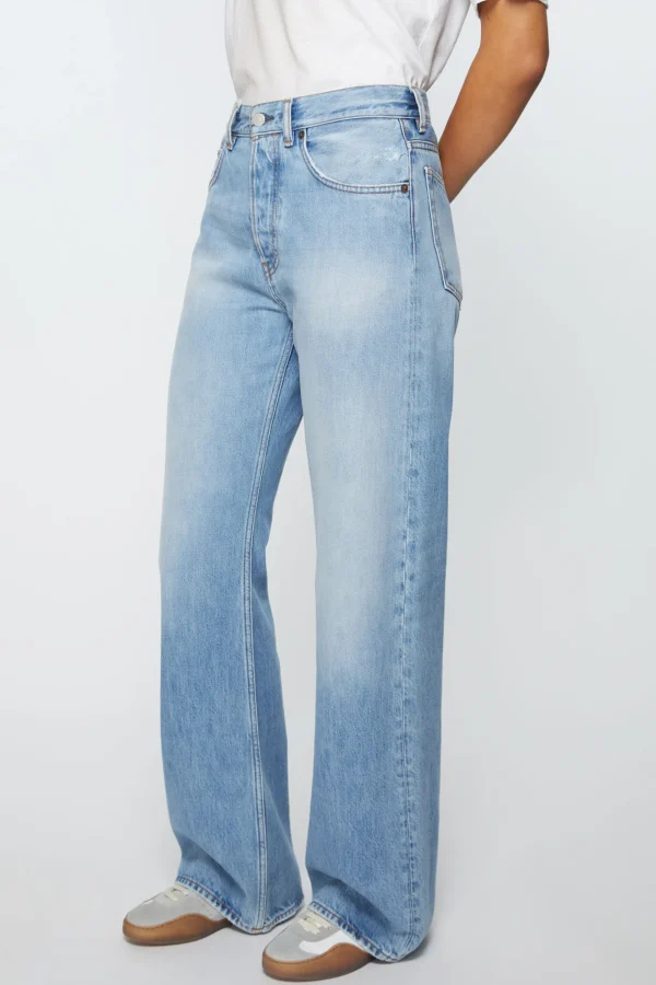 Boot-Cut-Jeans In Lockerer Passform>Acne Studios Discount