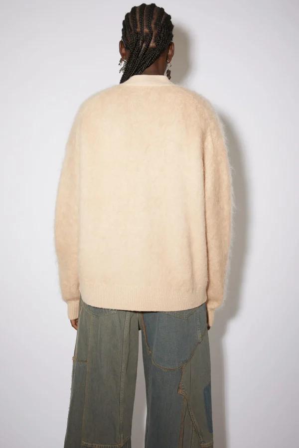 Cardigan Aus Flauschigem Mohair-Woll-Mix>Acne Studios Flash Sale