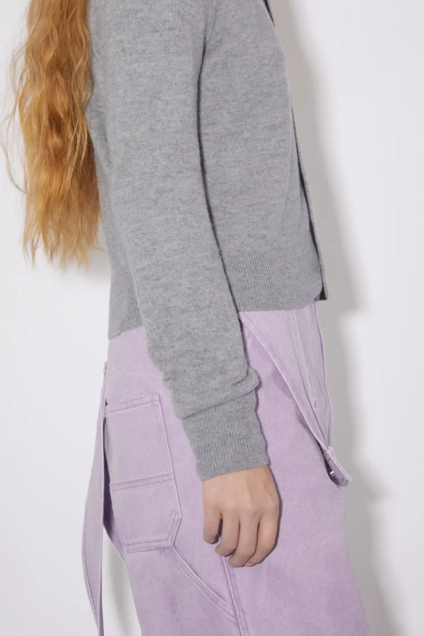 Cardigan Mit Rundhalsausschnitt>Acne Studios Online
