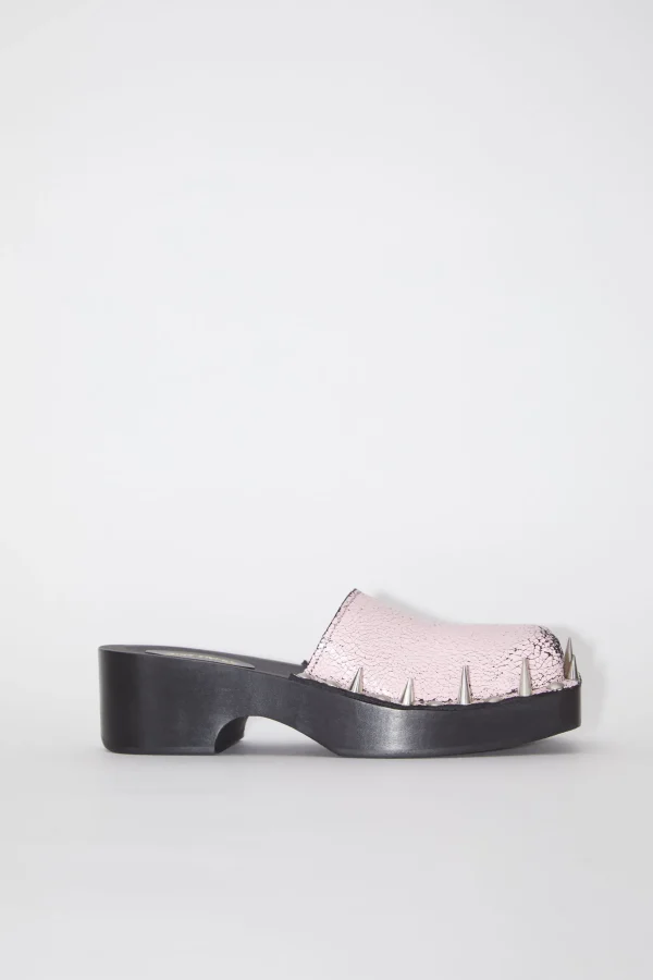 Clog-Sandalen Aus Wildleder>Acne Studios Best Sale