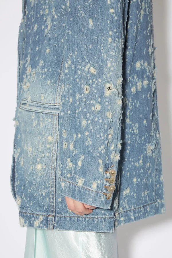 Denimjacke Im Used-Look>Acne Studios Flash Sale