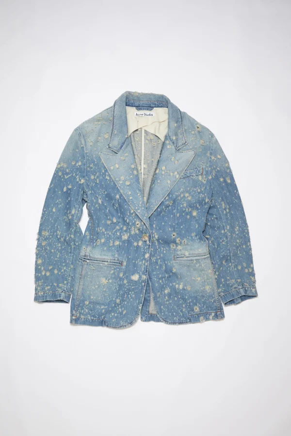 Denimjacke Im Used-Look>Acne Studios Flash Sale