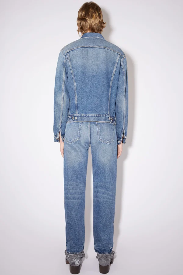 Denim-Jacke In Regularer Passform>Acne Studios Flash Sale