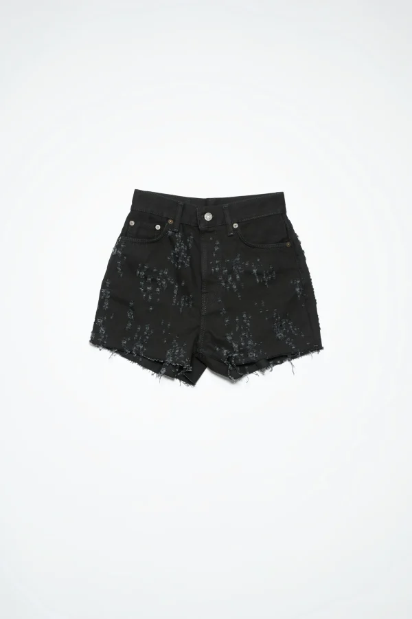 Denimshorts Im Used-Look>Acne Studios Cheap