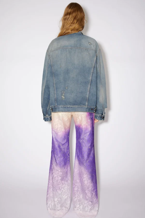 Destroyed-Denimjacke In Lockerer Passform – Detroit>Acne Studios Flash Sale