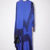 Drapiertes Kleid Mit Fransen>Acne Studios New