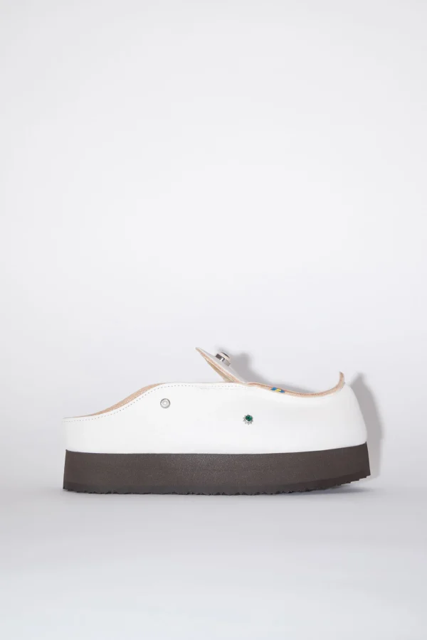 Embellished Leather Slip-On Shoes>Acne Studios Sale