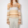 Gestreifter Pullover Aus Mohair>Acne Studios Online