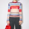 Gestreifter Pullover Aus Mohair>Acne Studios Clearance