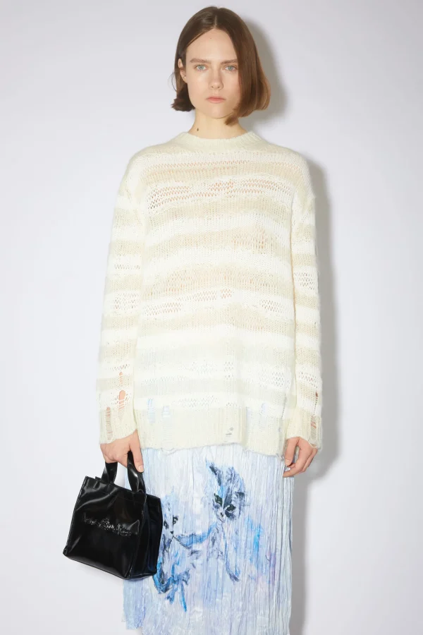 Gestreifter Pullover Im Used-Look>Acne Studios Sale