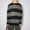 Gestreifter Pullover Im Used-Look>Acne Studios Store