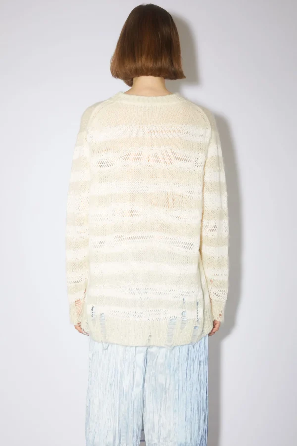 Gestreifter Pullover Im Used-Look>Acne Studios Sale