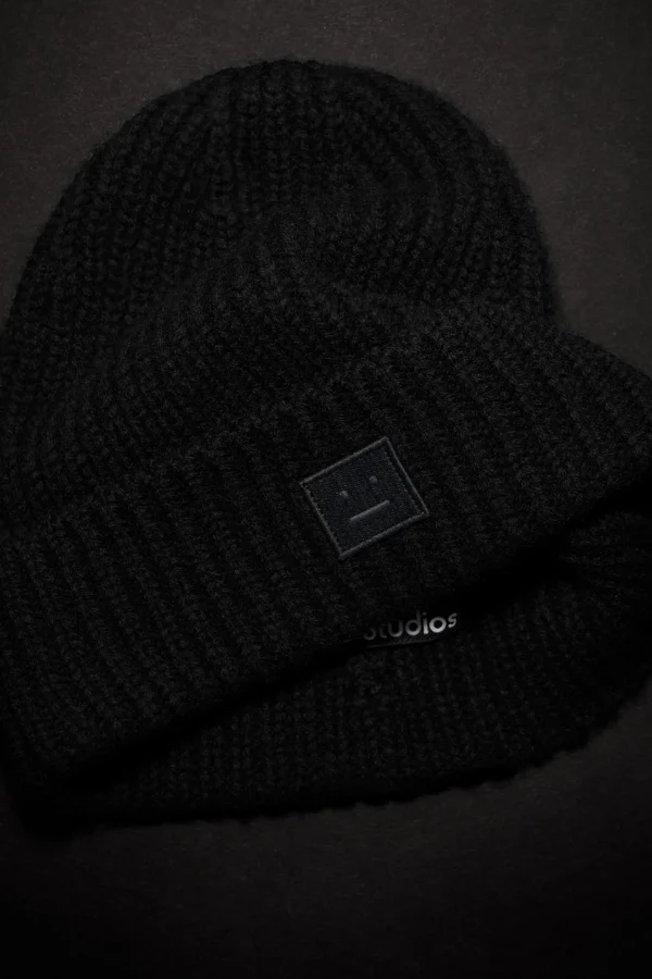 Gestrickte Beanie-Mutze Aus Wolle>Acne Studios Fashion